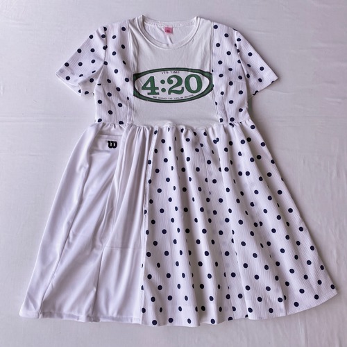 【SHINPIN×jane's vintage】4:20 white dress