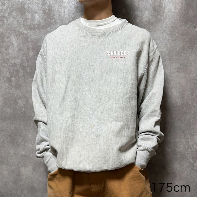 【リバースウィーブ】champion   スウェット　XL   プリント