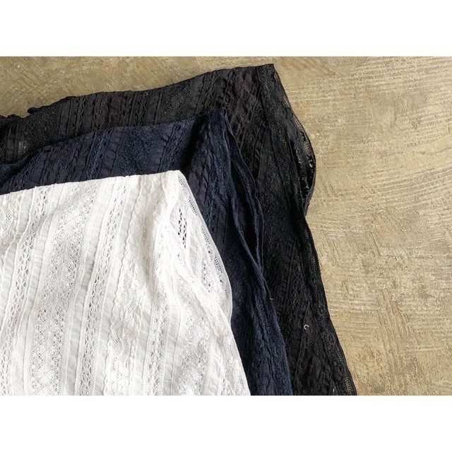 SOIL(ソイル) COTTON VOILE ALL LACE PONCHO | AUTHENTIC Life Store