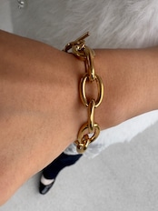 モードチェーンブレスレット