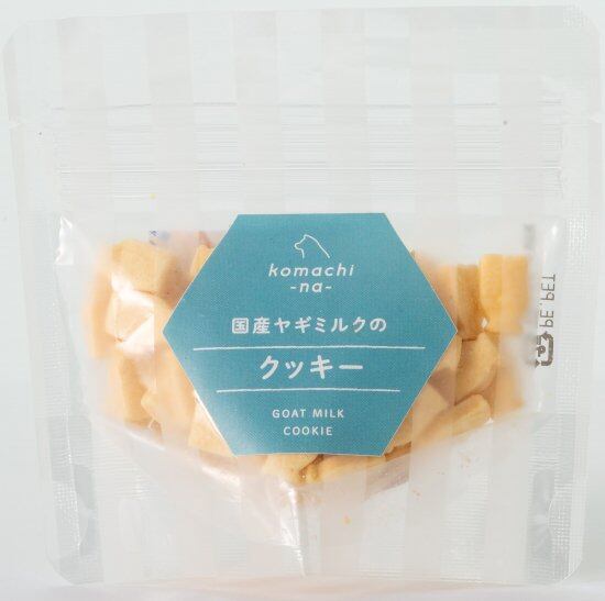 komachi-na- コマチナ 国産ヤギミルクのクッキー 25g 国産 ヤギミルク クッキー ラスク ワッフル ペットフード ドッグフード おやつ ご褒美 犬 犬用品