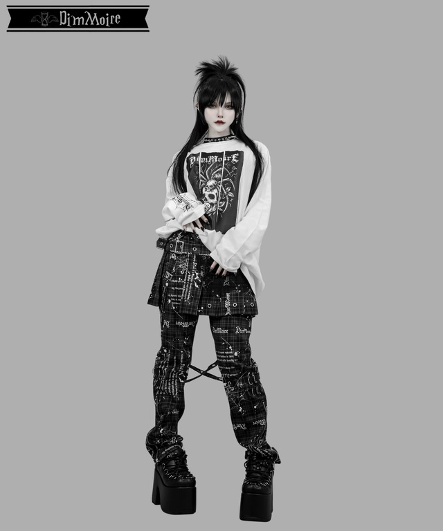 Webbed Lullaby ロンT【White】