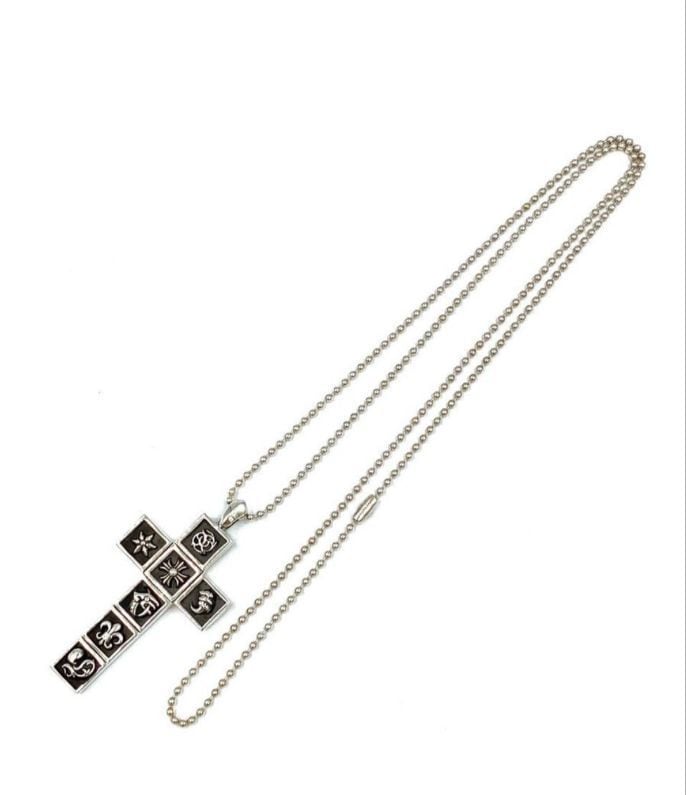 CHROME HEARTS クロムハーツ FRAMED CHARM PENDANT BALL CHAIN ボール