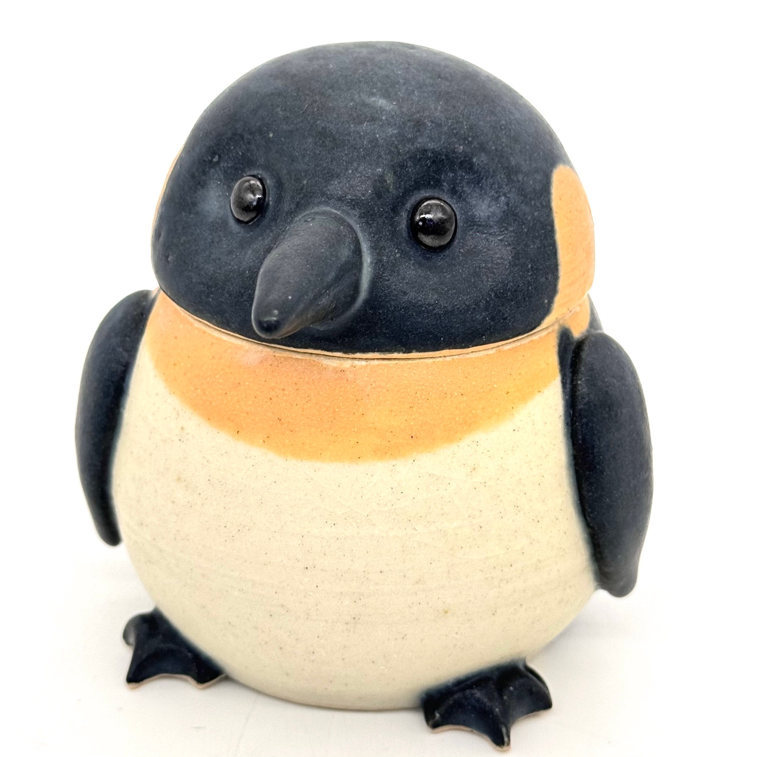 親ペンギン 蓋物《八木下裕》 | 24to3［西富陶磁器オンラインストア