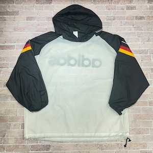 adidas NYYLON PARKA BLACK/WHITE