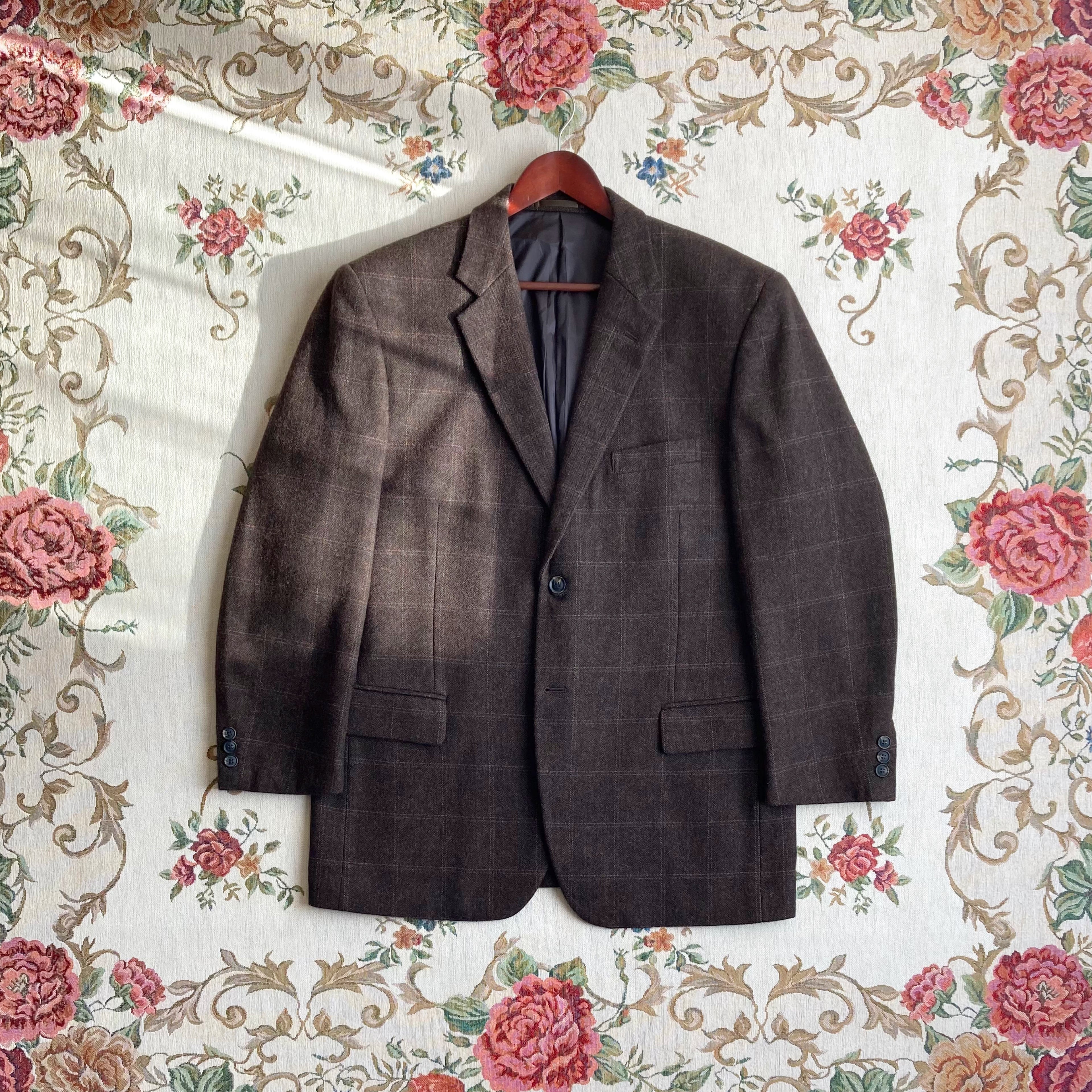 vintage retro brown jacket