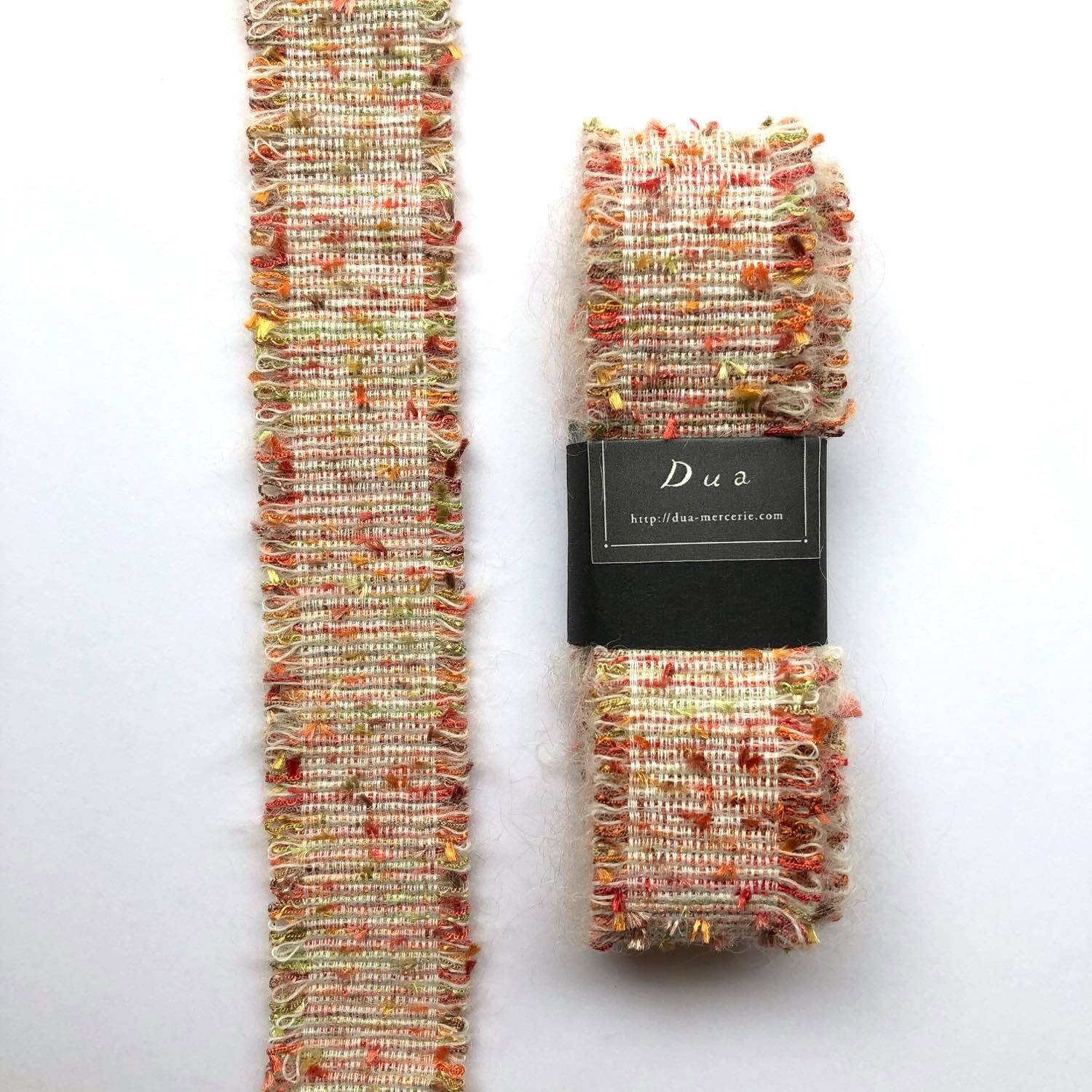 ミックスカラーツイードリボン(1mカット)