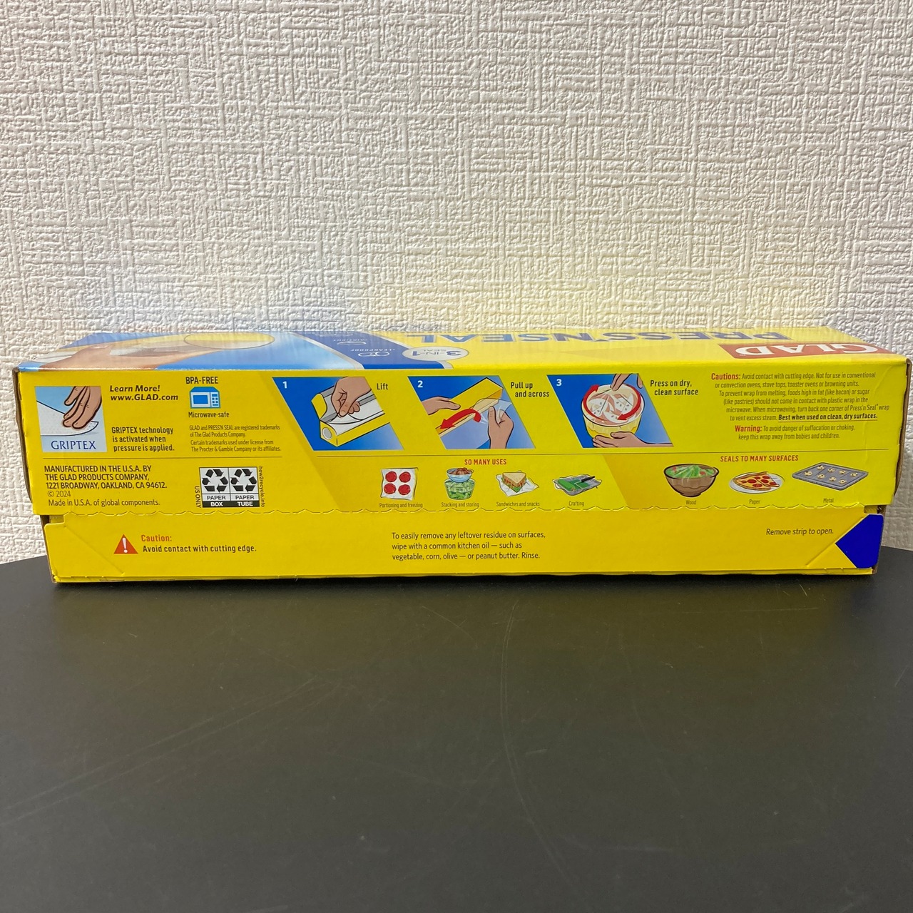 ［小分け］GLAD プレスアンドシール 1ロール43.4m