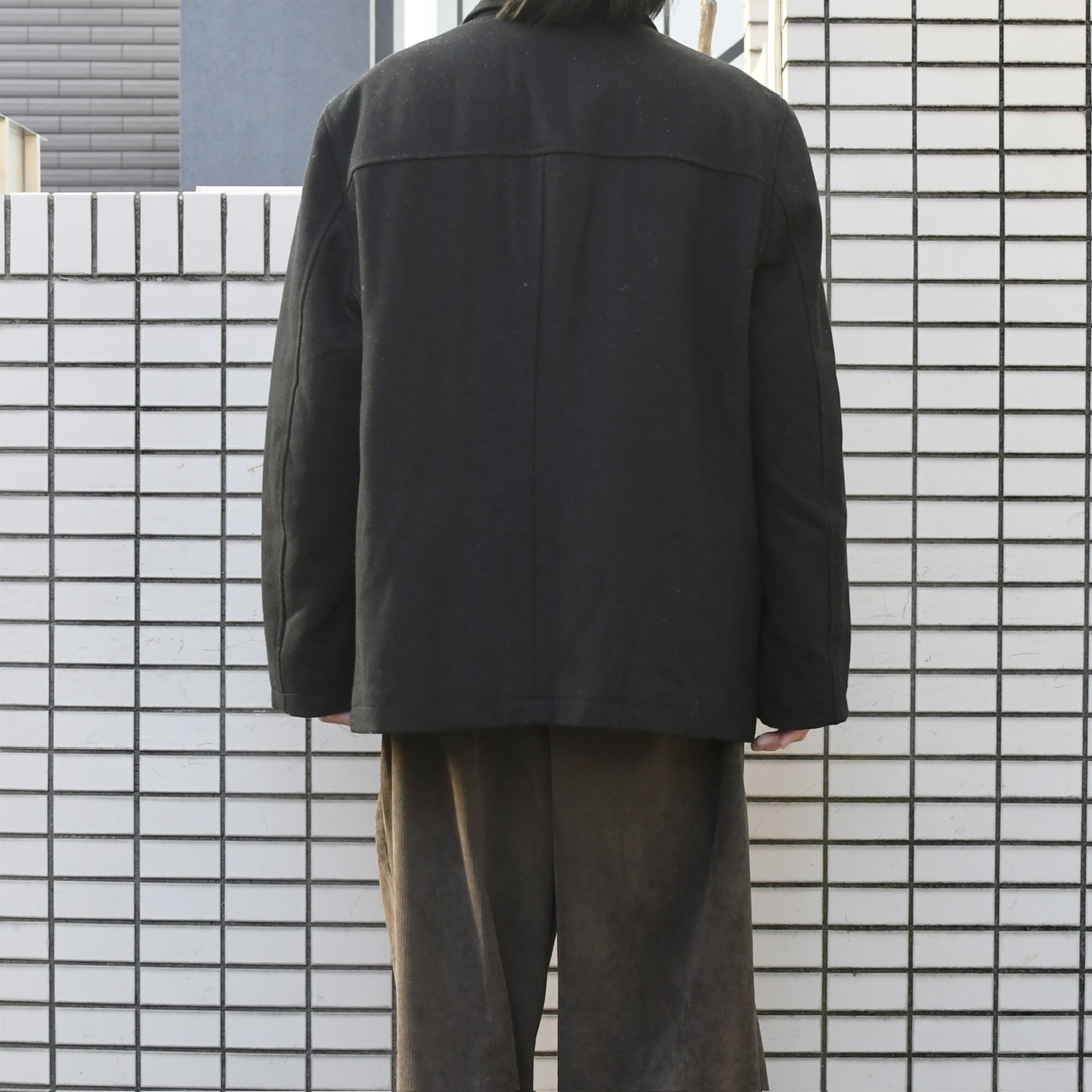 Dockers wool jacket black