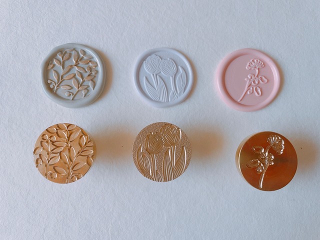 Wax Stamp -Tulip／スタンプヘッド