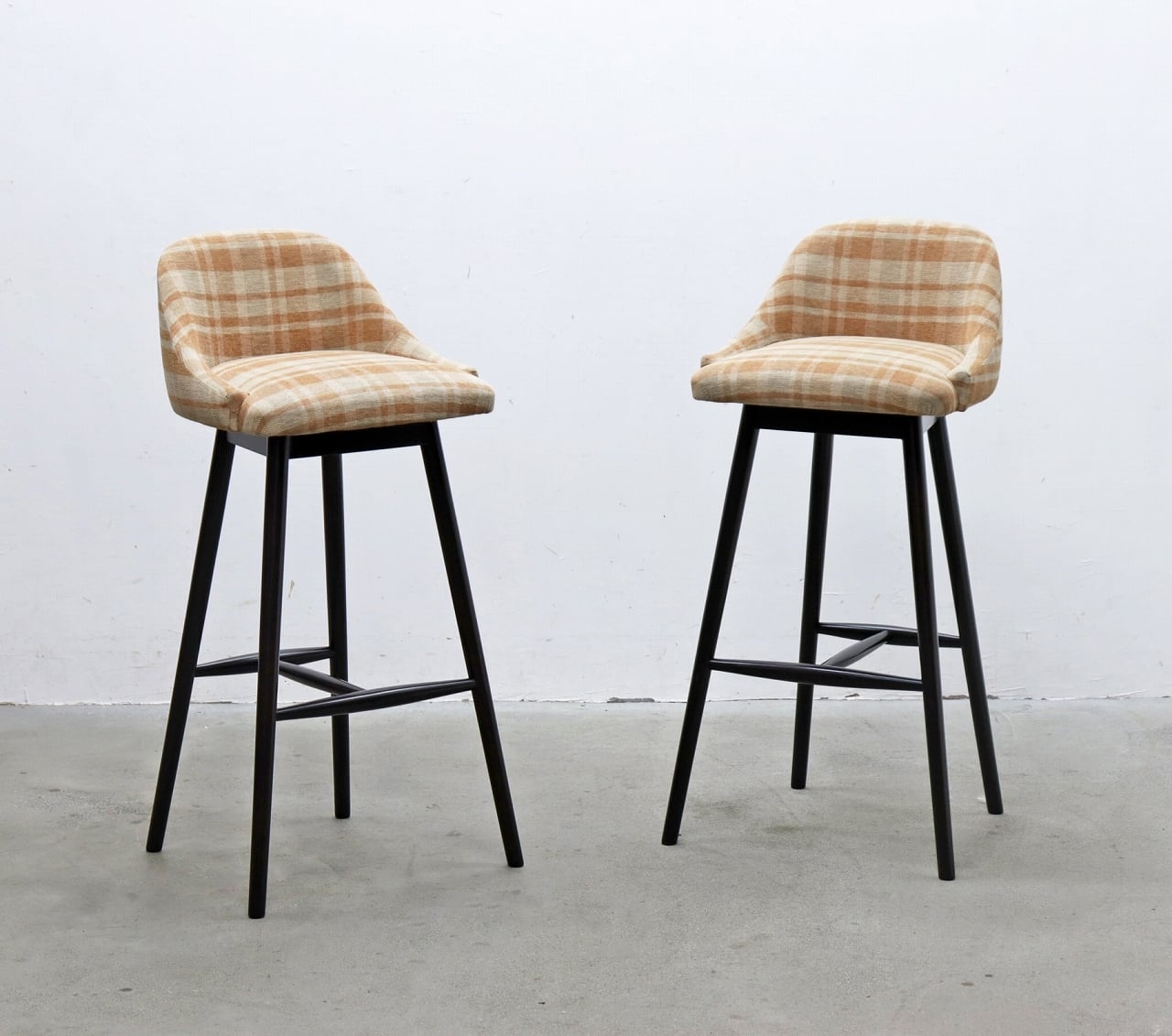 在庫4脚 ADAL アダル レイ カウンターチェア バー スツール 椅子 チェック モダン RCT10095