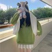 ✞ ♡フードセーター 大人女子☆ウィンタープルオーバー トップス ガーリー 冬物 ✞ゴスロリ SM ミリ 甘ロリ クラロリ 和ロリ エレガント 黒ロリ 姫ロリ 華ロリ BB-BB18905451419