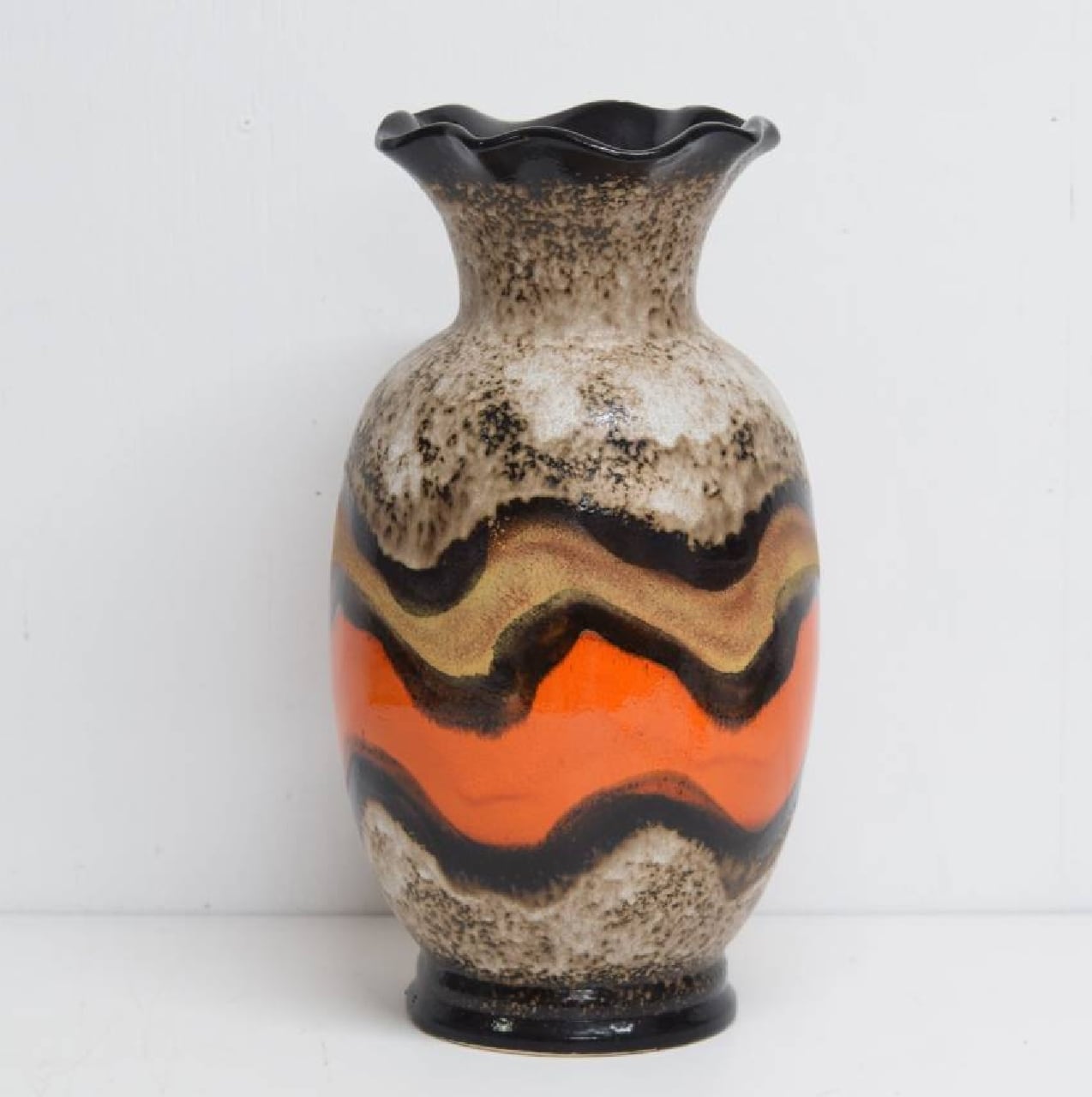 【D&B】 fat lava ミッドセンチュリー ファットラバ ビンテージ 花瓶 ea840cec6e1cd61257c3a9cac9e6cb
