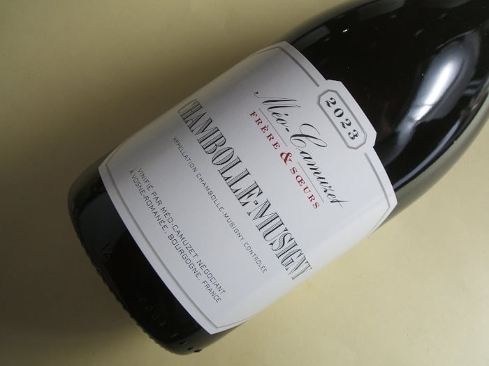 シャンボール・ミュジニー 2023年 メオ・カミュゼF&S