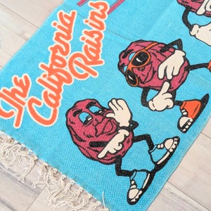 ♧【 The California Raisins( カリフォルニアレーズン ) 】COTTON MAT / コットンマット/ Floor Mat / フロアマット〚アメリカン雑貨 アメトイ〛