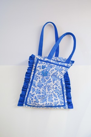 Korean Fabric Ruffle Bag　＃2