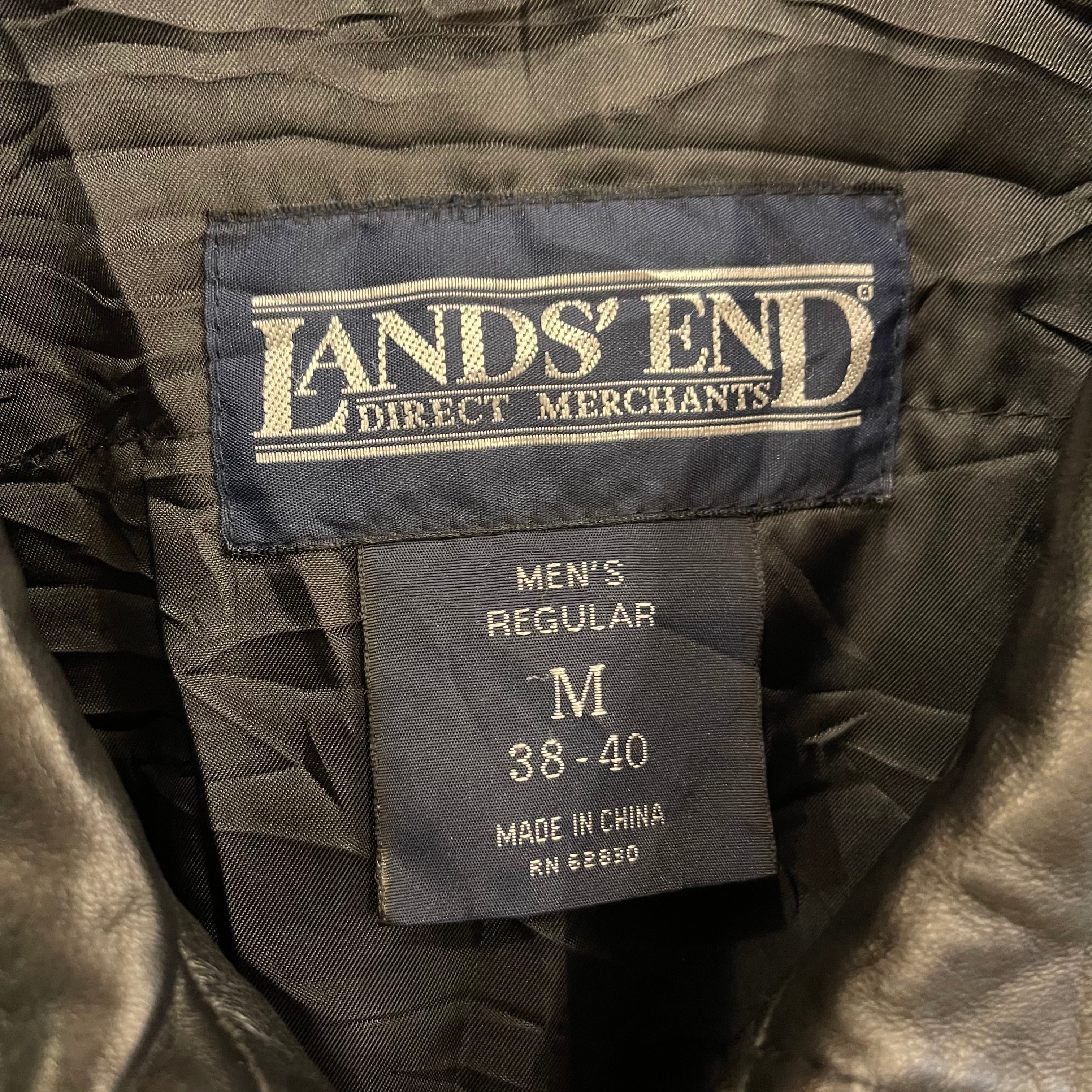 LANDS' END Leather Jacket VOSTOK