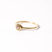 【11号-B】ナチュラルダイヤモンド リング（プチ）