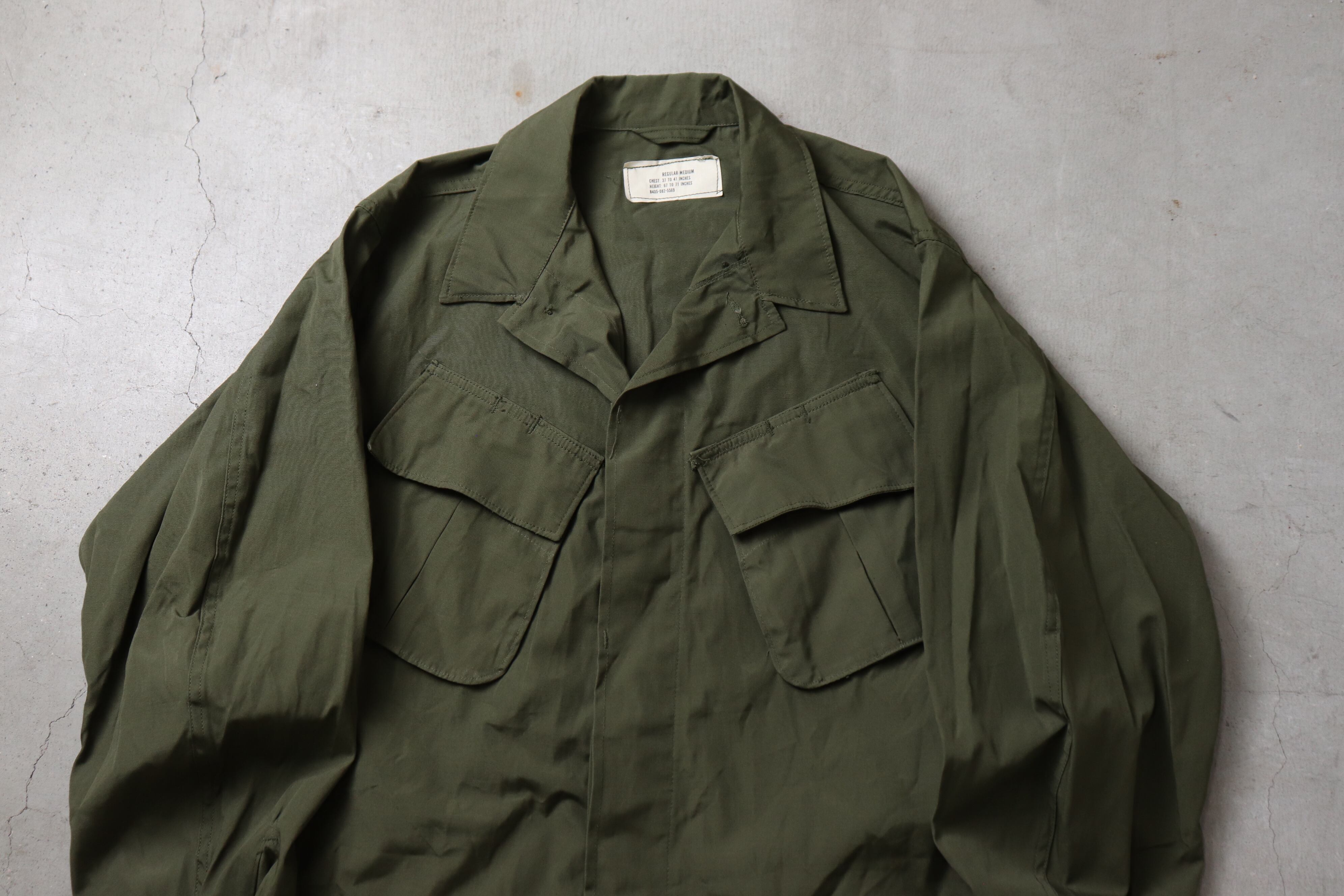 Lsize U.S.army JUNGLE FATIGUE JACKET