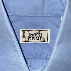 vintage HERMES cotton shirt