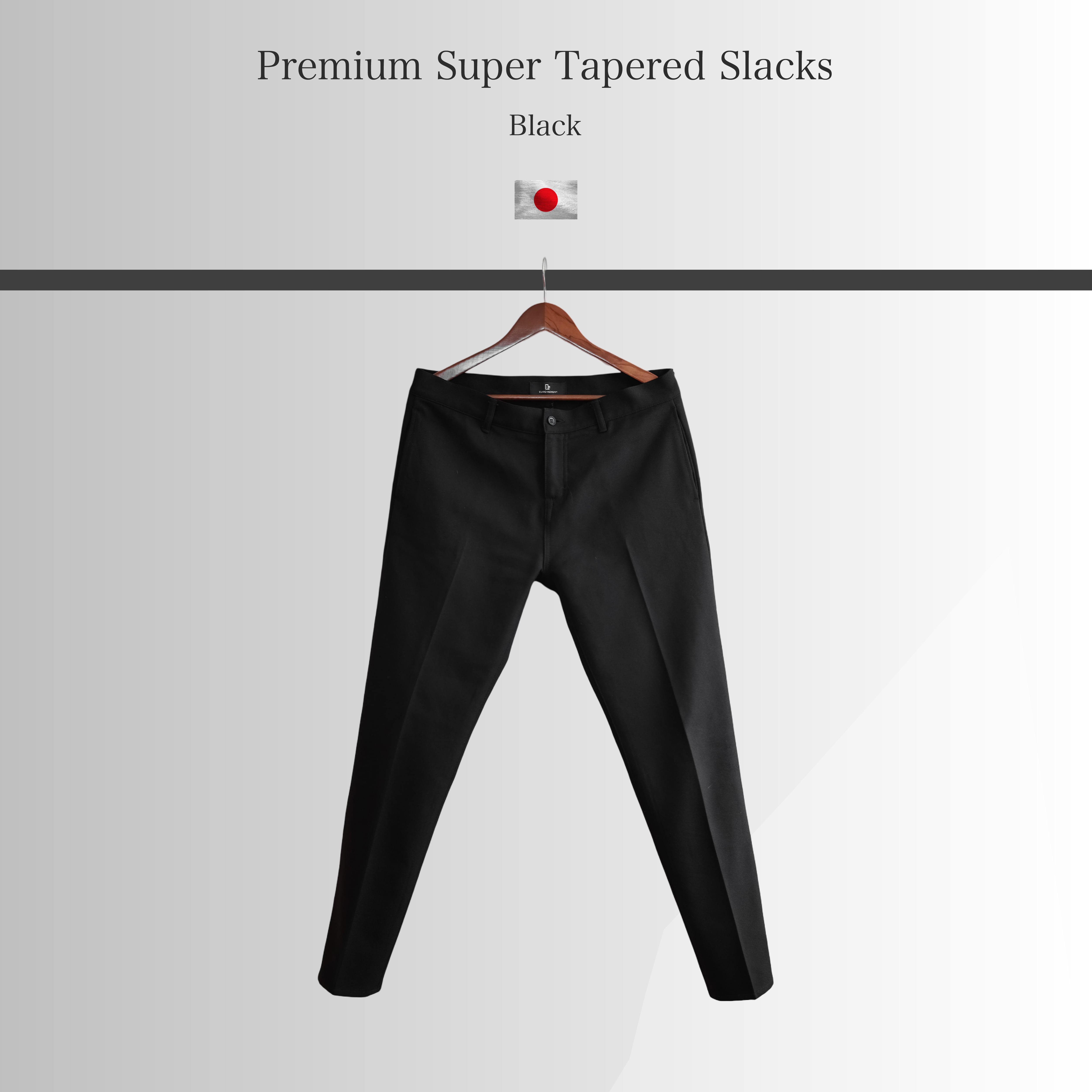 パンツ eurokenvy Premium Super Tapered Slacks KV-566】【LANATEC®︎】Premium Super Tapered Slacks 【即日発送