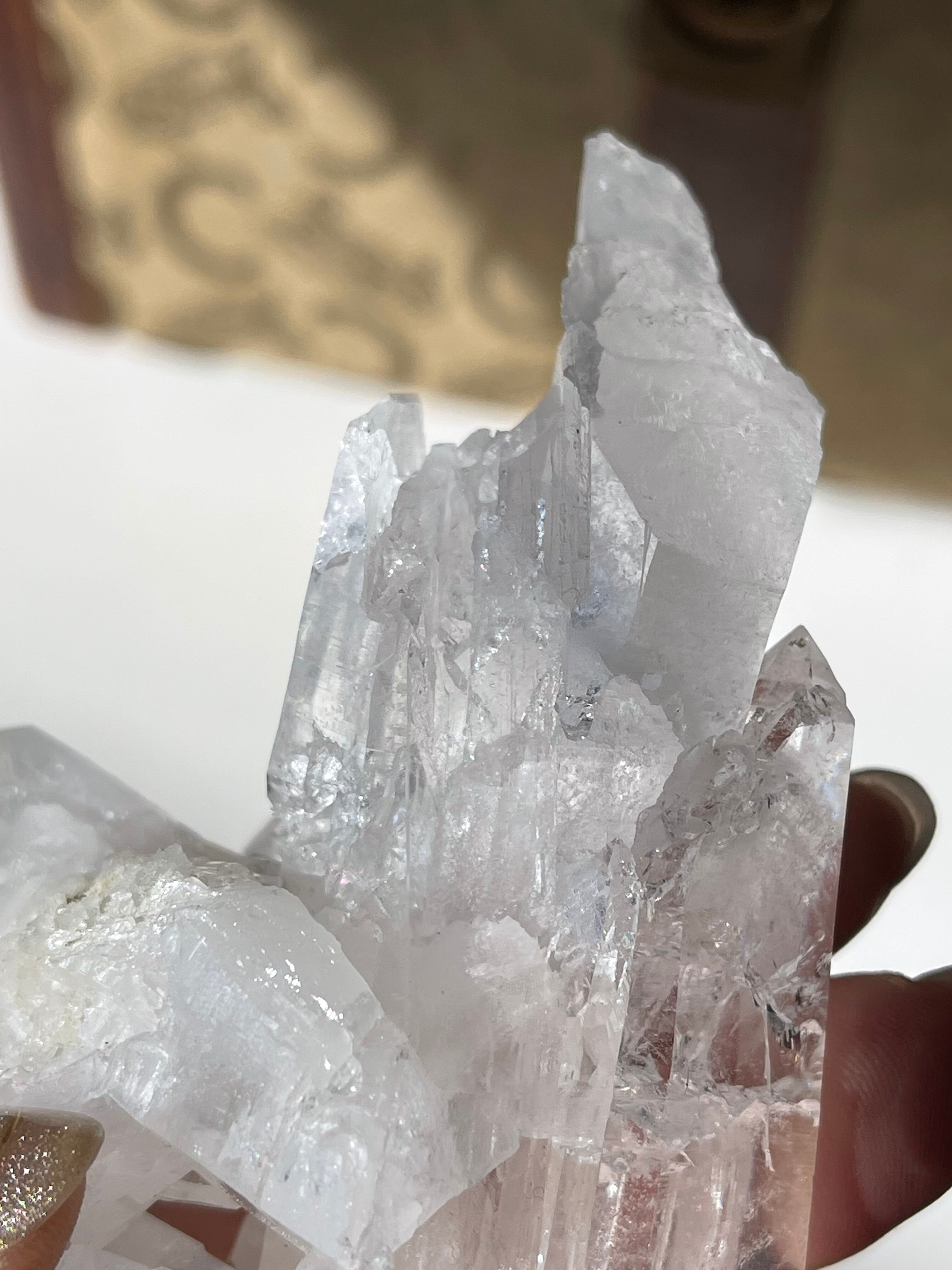 パキスタン　スカルドゥ産インターフェレンス水晶No.03 / Pakistan Skardu Crystal No.03