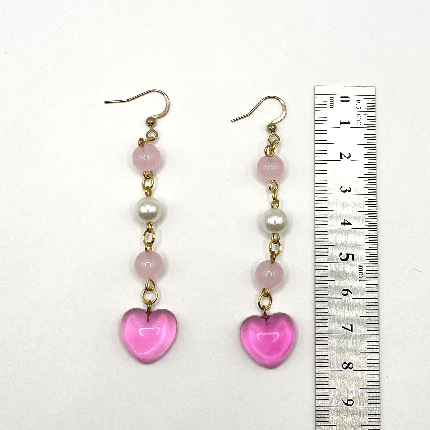 推し活 ピアス ハート ピンク担当 | ♡OSHI LOVE♡Shop