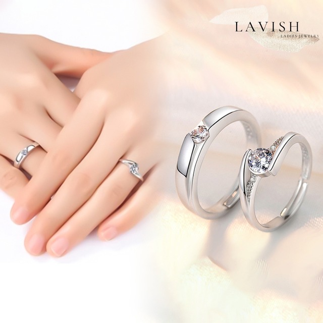 CZクラシックフレーム ペアリング レディース 指輪 ring