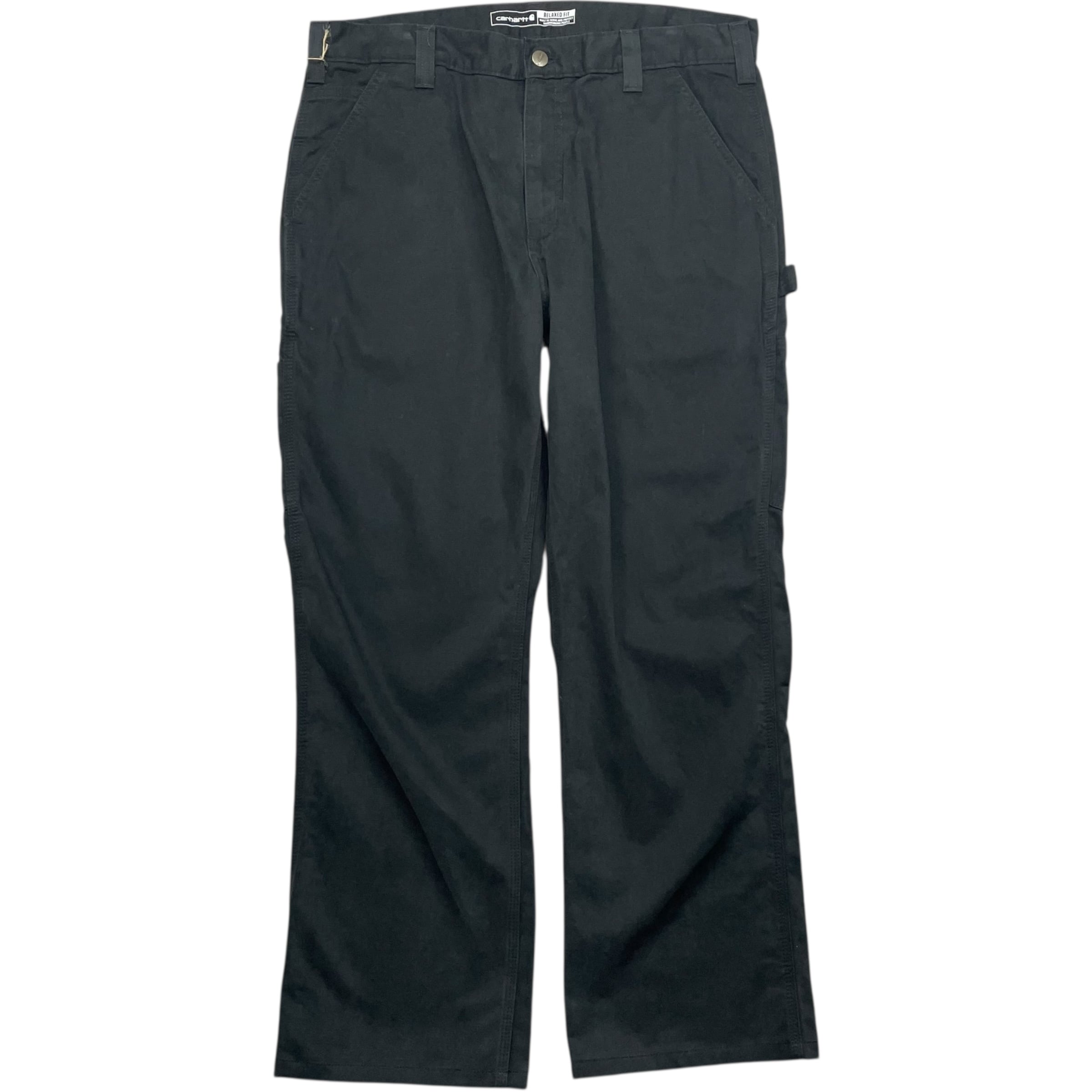 《実寸 W36L30》 Carhartt カーハート ペインターパンツ ワークパンツ ブラック no.7770