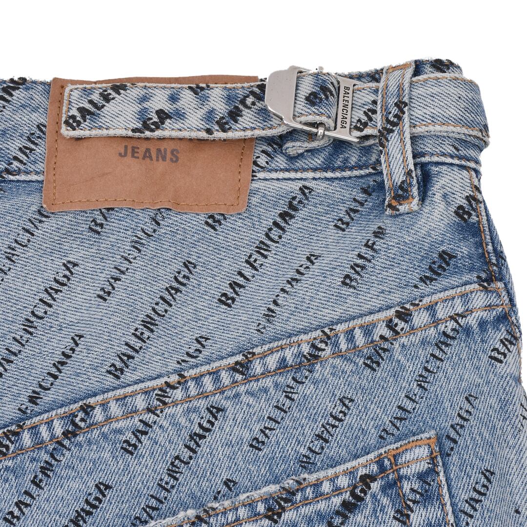BALENCIAGA】Skater Shorts(ICE BLUE) | AYIN