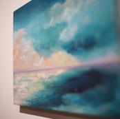 「宵の月」—原画 by たえ