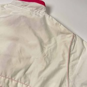 2WAY Kolwin コルウィン 長袖&半袖 ウインドブレーカー ジャケット M /ホワイト×ピンク/ゴルフ/レディース/裏メッシュ