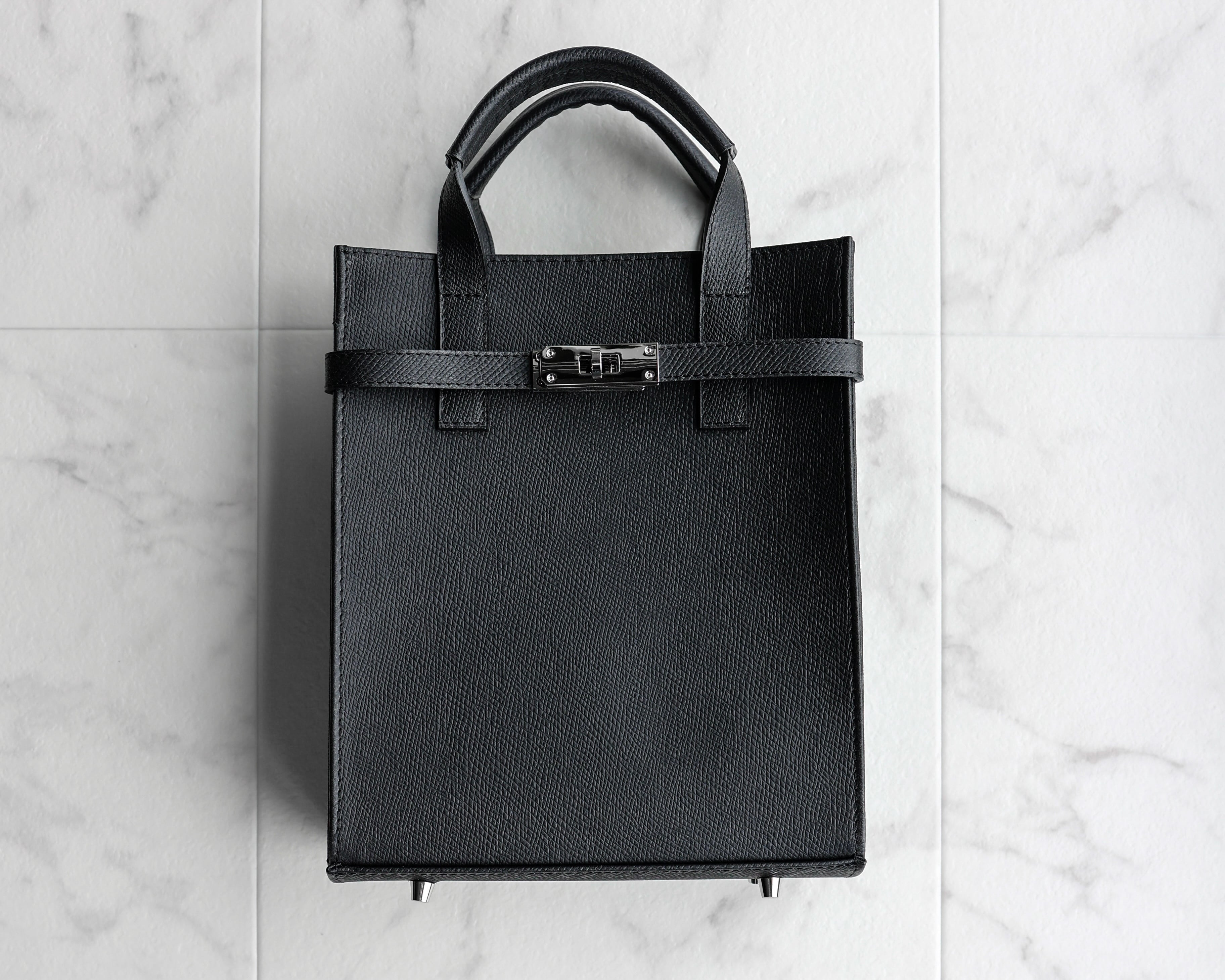 A-croire Metal Leather Mini Totebag【送料無料】 | EUROKENVY®︎