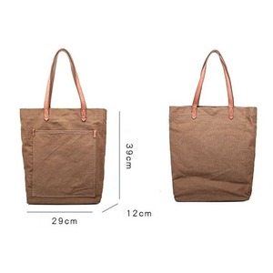 Retro Canvas Shoulder Tote Bag / レトロ キャンバス ショルダー トート バッグ