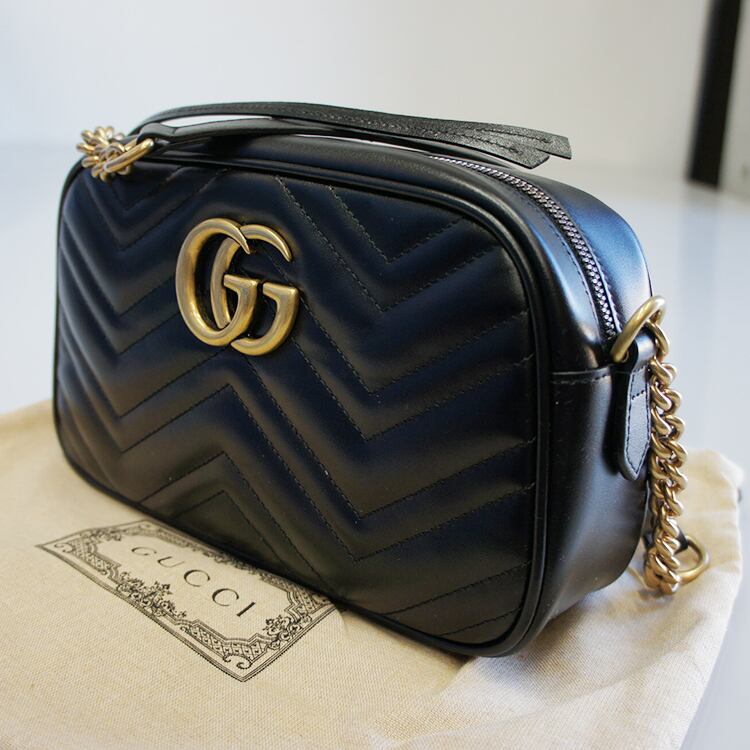 GUCCI(グッチ）／GGマーモントスモールショルダーバッグ 447632 参考