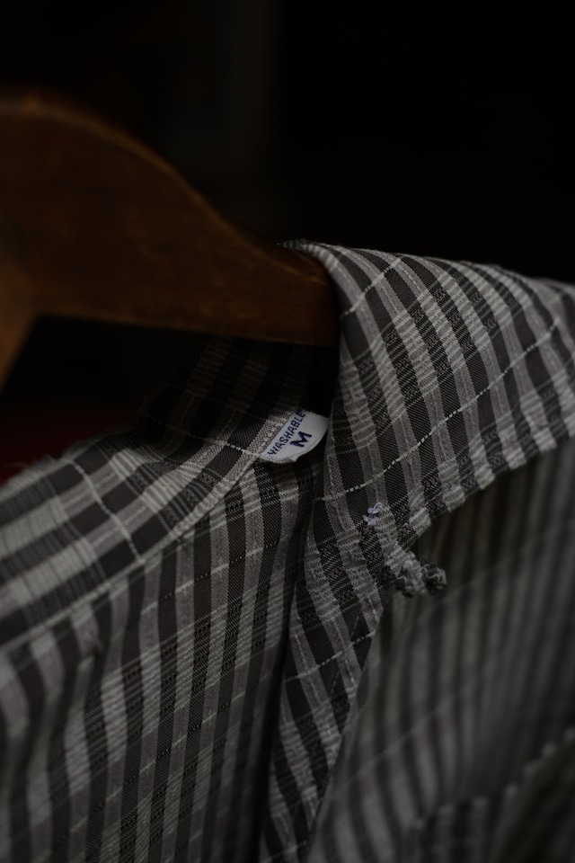 Utah / 60’s “unknown” shark collar pattern shirt