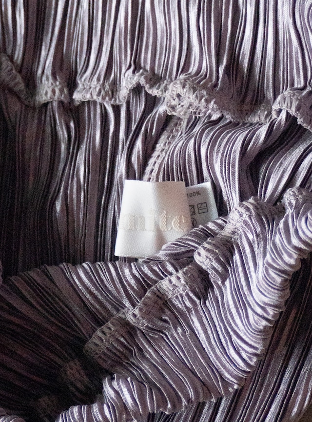 "mite" used Crinkle pleats skirt