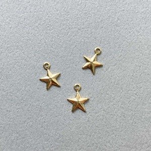 USA真鍮 星モチーフチャームS（10mm）