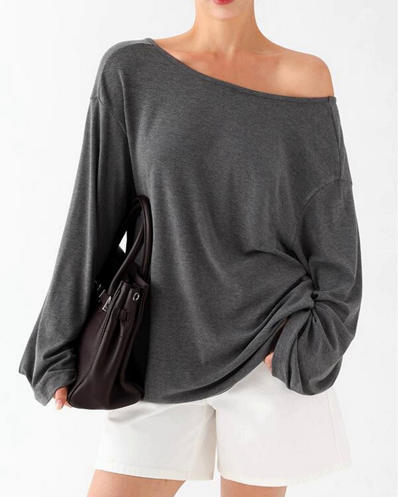 バックリボンリラックストップス 3color A0558 - 12