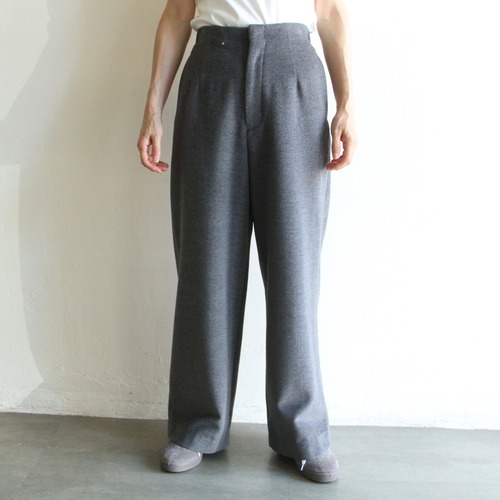 UNION LAUNCH【 womens 】angora wool gathered pants