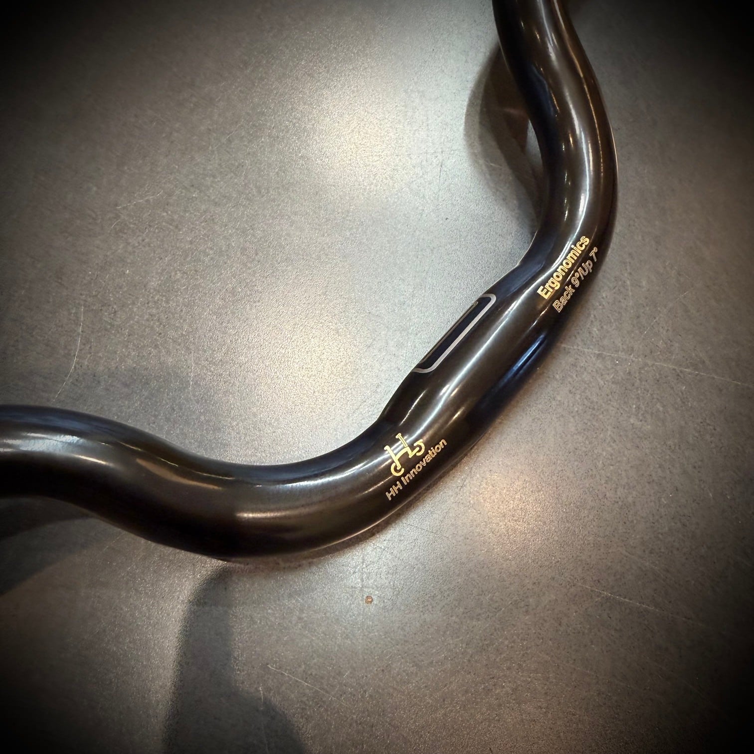 H&H Titanium Ergonomics Midrisebar【Black Titanium】 | LORO ONLINE