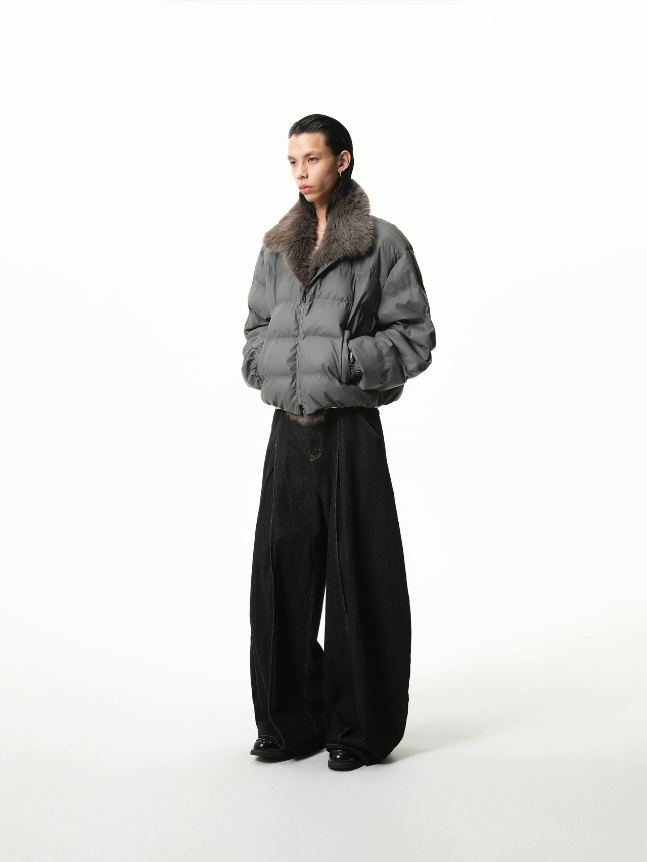 BOOGOOVOGUE 3-Proof Fur Down Jacket