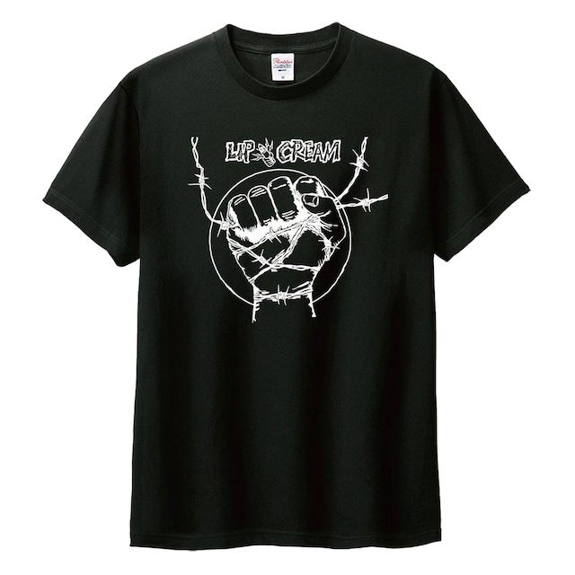 LIP CREAM_Thrash Til Death white T shirt