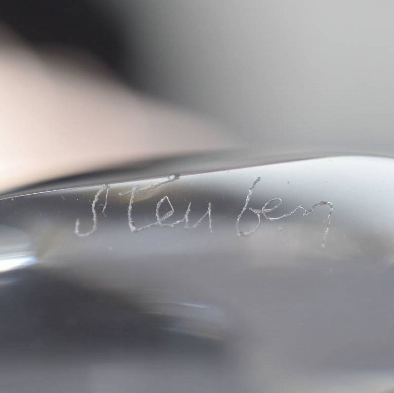 steuben glass スチューベンクリスタル イーグル 鷲 置物 ペーパー