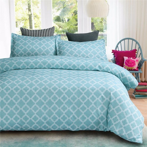 Bed cover with pillow case set Gleen tile