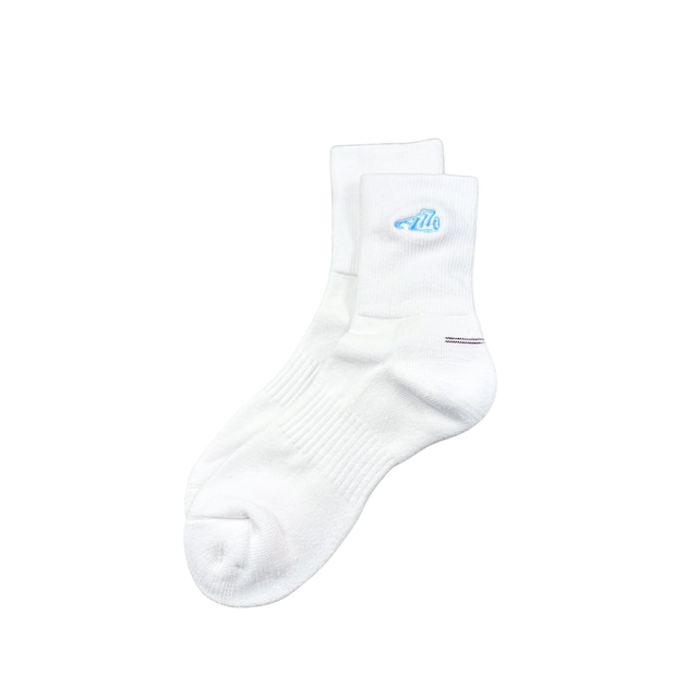 Kicks Logo Socks - white/university blue