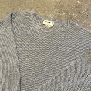 EDDIE BAUER COTTON SWEATER GRAY L