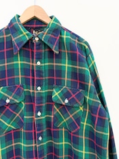 70s KLONDIKE FLANNEL SHIRT Size 16 1/2