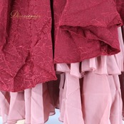 フラメンコ 衣装 ワンピース ドレス レッド系 赤 ピンク ナジャ naja 日本製 ダンス パーティ 発表会 フリル ボランテ 花柄 大人 可愛い 舞台衣装 発表会用 ダンスドレス スタイリッシュ エレガント