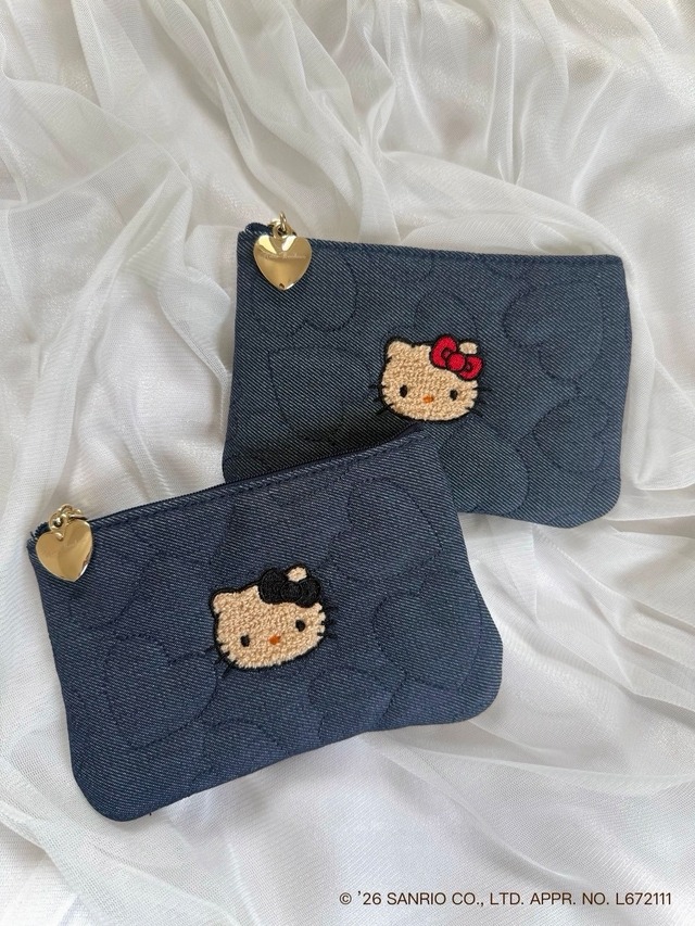 HEART QUILTING FLATPOUCH
